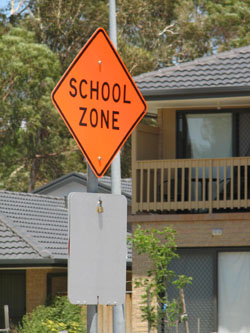School Zone Sign