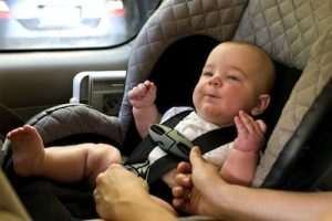 Many parents allow their children to sit forward-facing too soon.
