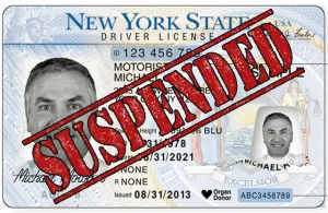 a suspended license in New York