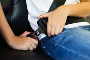 seat belt in car