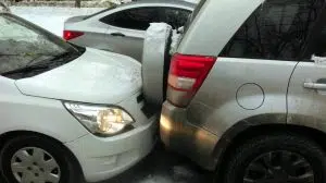 Car accident from following to closely