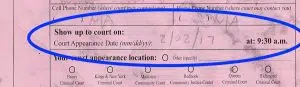 reckless driving court date