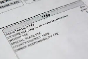 driving without car registration