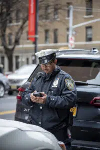 traffic cop tickets PA car