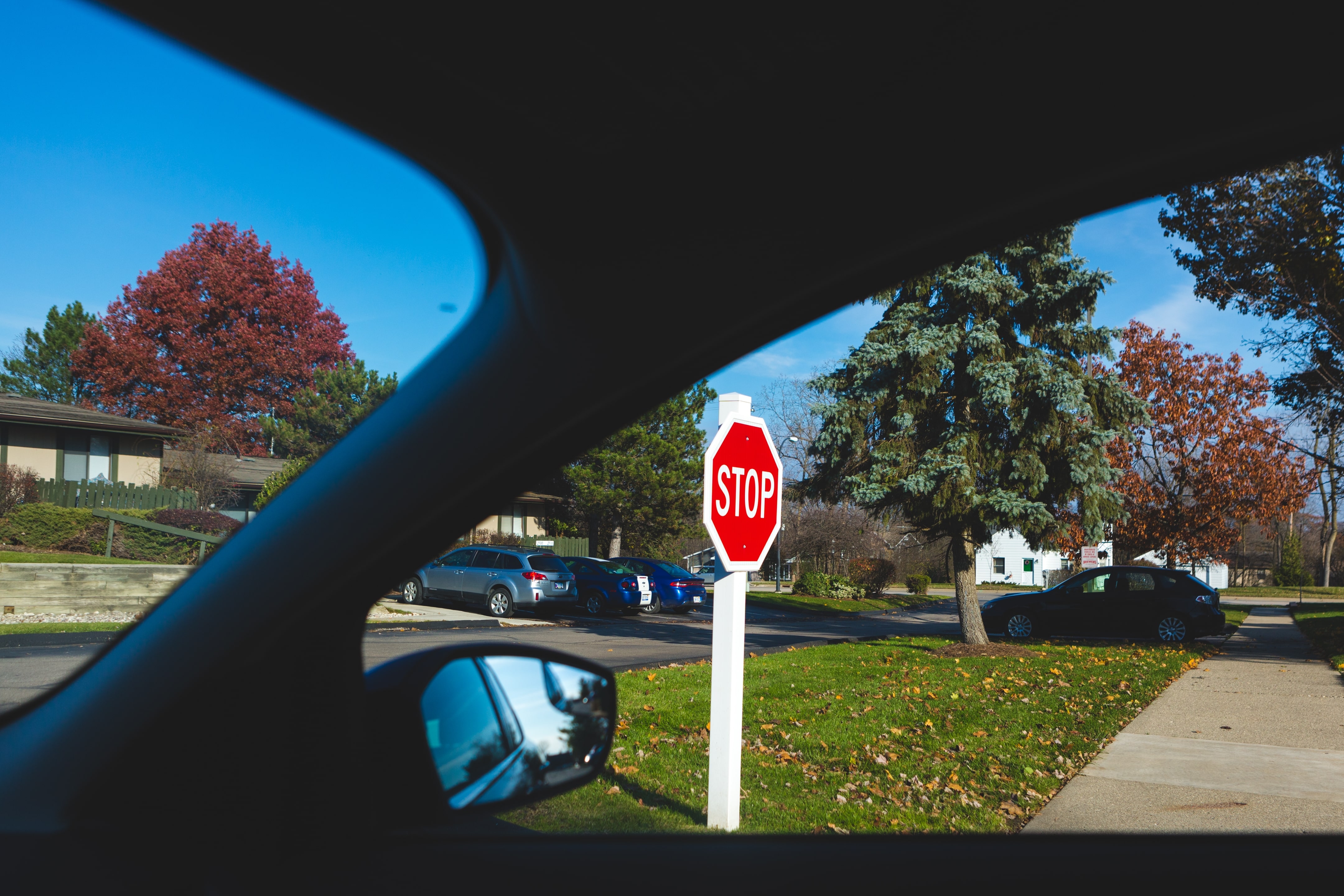 Can You Get a Ticket for Running a Stop Sign in a Parking Lot?